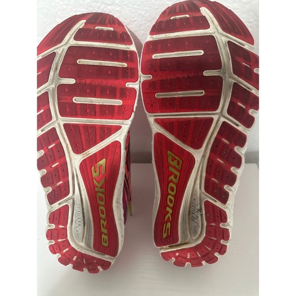 Brooks Transcend Running Shoes Women's Athletic Sneakers Hot Pink Comfort - Picture 5 of 9